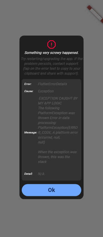 System Error Widget Dialog1