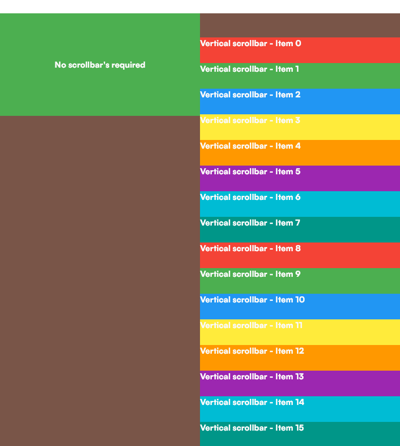 Custom Scrollbar