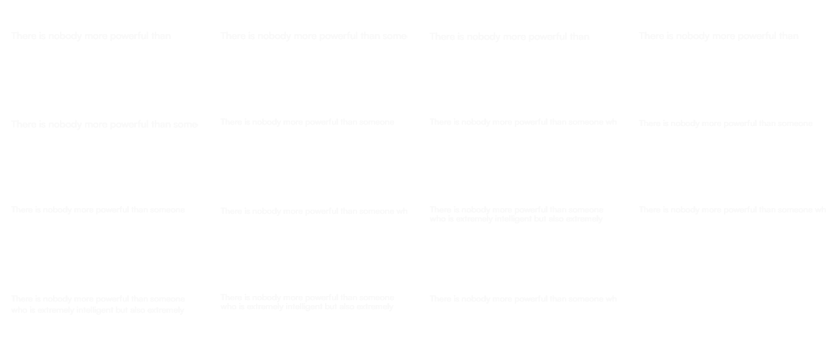 App Text Options