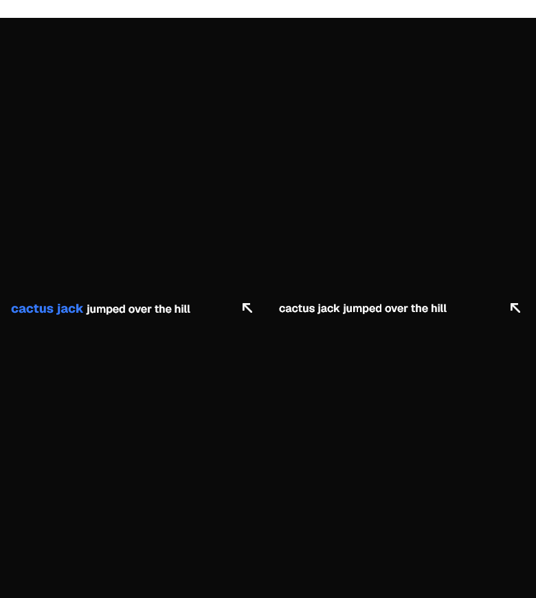 Typeahead Text Item