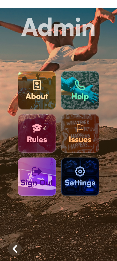Admin Screen