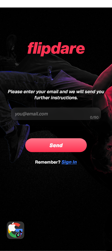 Forgot Screen