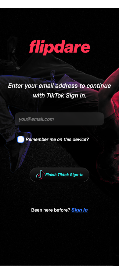 Tiktok Screen