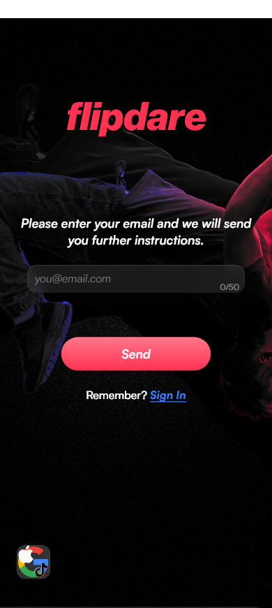 Forgot Screen