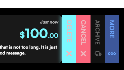 Pledge Payment Tile Drag